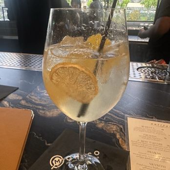 Monaco Italian Kitchen - Hugo Spritz - Cocktail Bars Near Me - Irvine, California