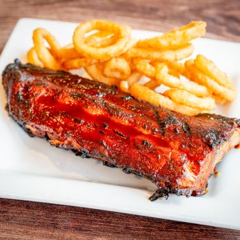 Main St Grille & Taphouse - Half Rack of BBQ Ribs - Barbeque Near Me - Wakefield, Massachusetts Main St Grille & Taphouse - Half Rack of BBQ Ribs - Barbeque Near Me - Wakefield, Massachusetts