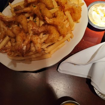 Pappadeaux Seafood Kitchen - Fried shrimp and fries - Seafood Near Me - Houston, Texas