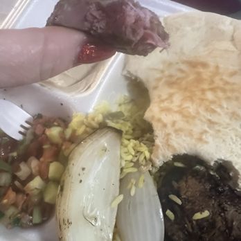 Aladdin Pita - Rare lamb chop - Middle Eastern Near Me - Merrillville, Indiana
