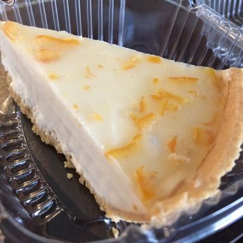 TNK Vegan Cafe - lemon cheesecake. - Vegan Near Me - Modesto, California TNK Vegan Cafe - lemon cheesecake. - Vegan Near Me - Modesto, California