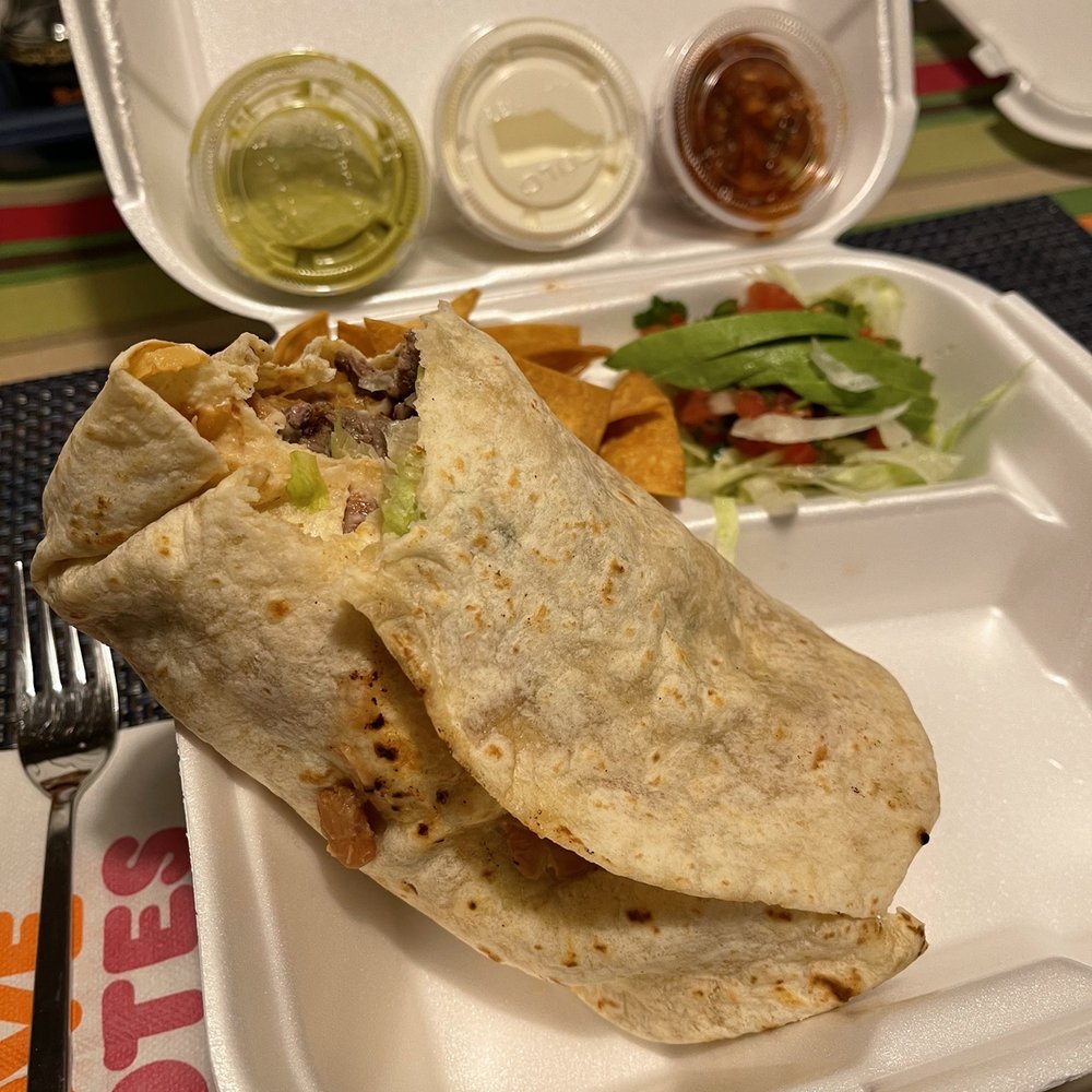 La Cocina del Cafe - a burrito and salad - Mexican Near Me - Philadelphia, Pennsylvania