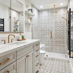 Jeff Handyman 2 the Rescue - beautiful bathroom Remodel