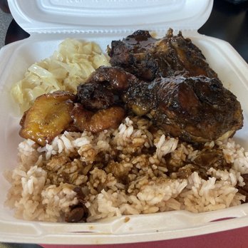 JamRock Caribbean Cuisine - This is the classic, medium jerk chicken entree. 10/10, would recommend. - Caribbean Near Me - Coatesville, Pennsylvania JamRock Caribbean Cuisine - This is the classic, medium jerk chicken entree. 10/10, would recommend. - Caribbean Near Me - Coatesville, Pennsylvania