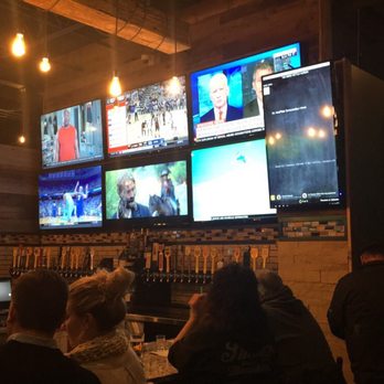 The Brew Kettle - So many TVs! - Burgers Near Me - Hudson, Ohio