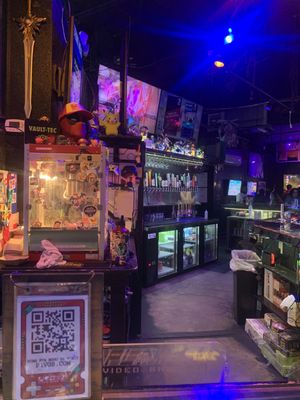 Player 1 Video Game Bar by null