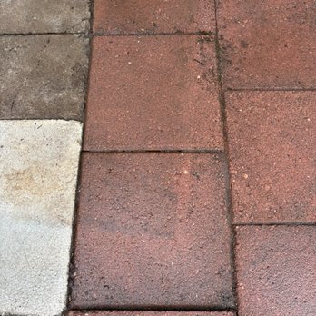 Evolution Home Improvement - Cracked concrete flipped pavers. - Handyman Near Me Evolution Home Improvement - Cracked concrete flipped pavers. - Handyman Near Me