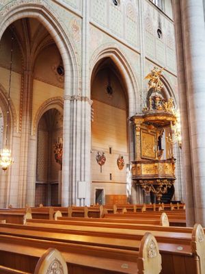 Uppsala Cathedral by null