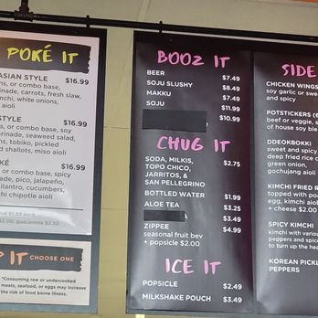 Saucy Asian - Emeryville - Menu 2 of 3, December 2025 - Asian Fusion Near Me - Emeryville, California