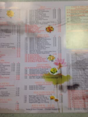 Menu photo 5 Happy Dragon Indianapolis, IN