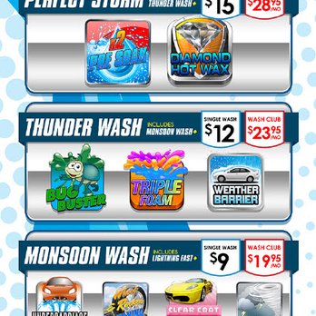 Thunder Wash Car and Pet Wash - Thunder Wash Automatic Wash Menu - Car Wash Near Me - Sandy, Utah Thunder Wash Car and Pet Wash - Thunder Wash Automatic Wash Menu - Car Wash Near Me - Sandy, Utah