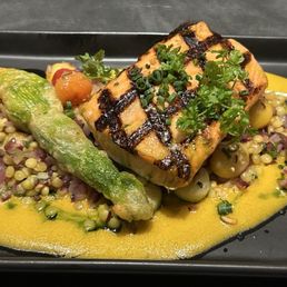 Salmon with couscous