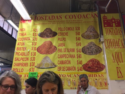 Menu photo 7 Tostadas Coyoacán México, D.F., DIF Menu photo 7 Tostadas Coyoacán México, D.F., DIF