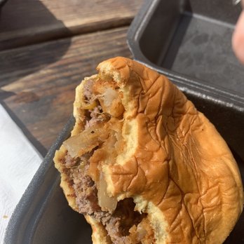 Burger Bunker - AR half eaten before I took my pic, so delicious! - Food Trucks Near Me - Post Falls, Idaho Burger Bunker - AR half eaten before I took my pic, so delicious! - Food Trucks Near Me - Post Falls, Idaho