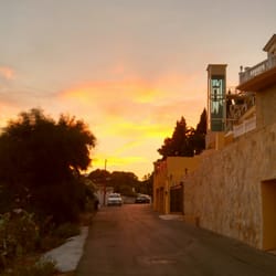 Ciudad de Altea - Sunset in the city of Altea yesterday