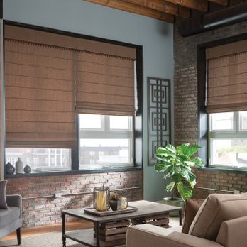 Atlantic Vertical Blinds - Graber Roman Shades - Shades & Blinds Near Me