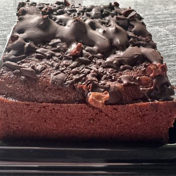 Mochimas - a loaf of chocolate cake on a tray - Desserts Near Me