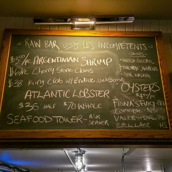 Les Incompetents - Menu (Dec 2025) - French Near Me - Saint Catharines, Ontario