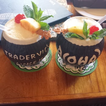 Trader Vic's - Chi chi drinks during happy hour. - Hawaiian Near Me - Emeryville, California