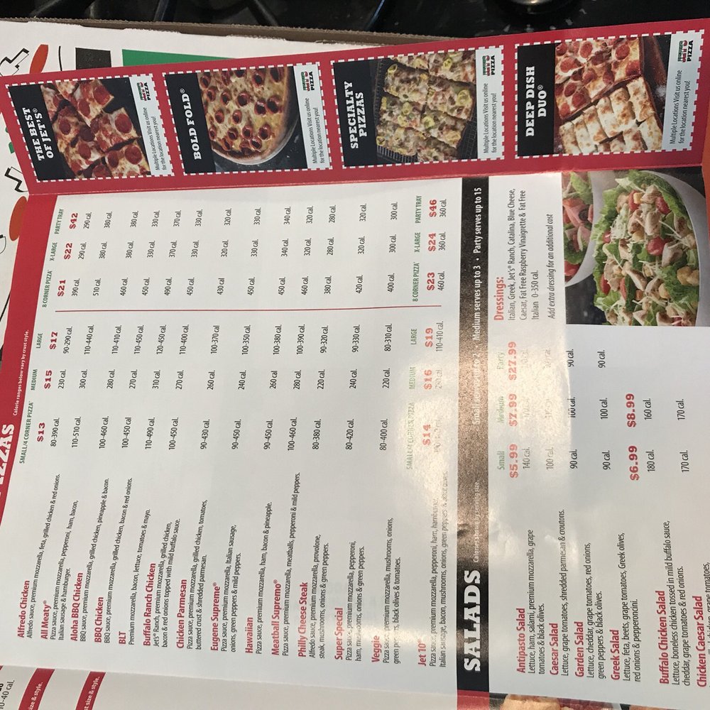 Jet's Pizza - Current menu - Pizza Near Me - Macomb, Michigan Jet's Pizza - Current menu - Pizza Near Me - Macomb, Michigan