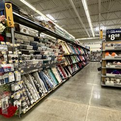 Walmart Supercenter - Fabric, yarn, etc.