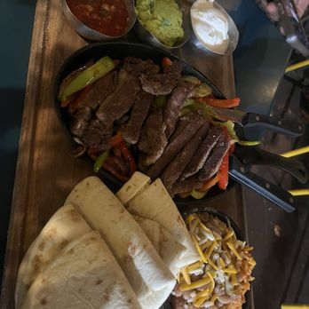 Plaza Cafe Downtown - Steak Fajitas for Two* - American Near Me - Santa Fe, New Mexico