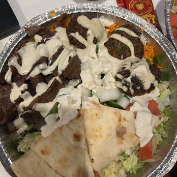 The Halal Guys - Beef Gyro & Falafel Platter - Middle Eastern Near Me - North Bergen, New Jersey The Halal Guys - Beef Gyro & Falafel Platter - Middle Eastern Near Me - North Bergen, New Jersey