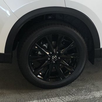 Newport Mesa Powder Coating - Black, glossy powder coated wheels - Wheel & Rim Repair Near Me - Costa Mesa, California