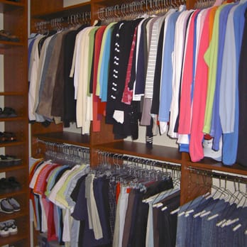 Adjustable Closet & Cabinets - Walk-In Closet - Cognac - Cabinetry Near Me - Valencia, California Adjustable Closet & Cabinets - Walk-In Closet - Cognac - Cabinetry Near Me - Valencia, California