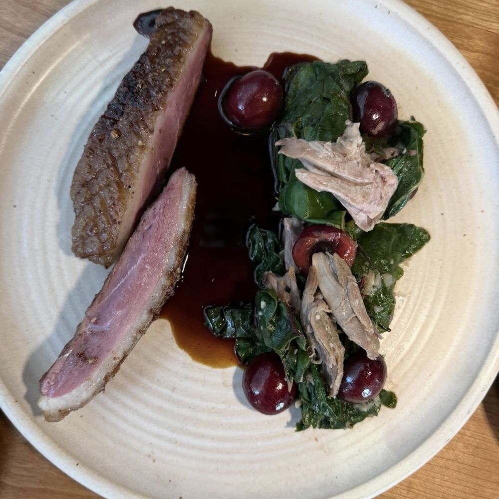 Duck breast entree Duck breast entree