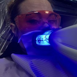 Kathy Jacobsen, DMD - Contemporary Dentistry - Getting teeth whitened