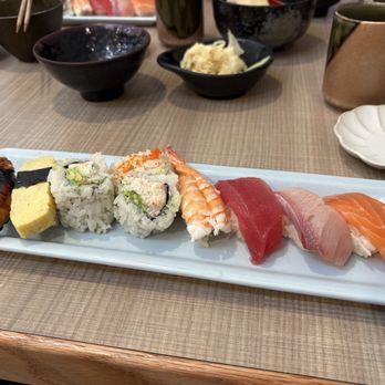 Sushi Edomata - Okimari Sushi Set A - Japanese Near Me - San Mateo, California Sushi Edomata - Okimari Sushi Set A - Japanese Near Me - San Mateo, California