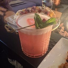 One of the seasonal drinks, I can't remember the name.