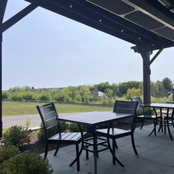 Owera Vineyards - Patio seating.