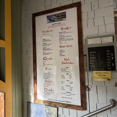 Menu photo 1 Eagles Lighthouse Cafe Volcano, HI Menu photo 1 Eagles Lighthouse Cafe Volcano, HI