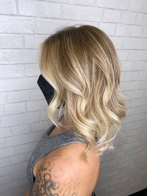 Blonde Balayage - Balayage is great for those who like a lived-in look. Ideal for those who are looking for less maintenance and a seamless grow out while still achieving those pops of blonde we all love.