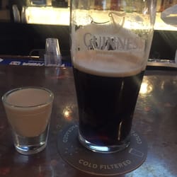 Lawton Street Tavern - About to get an Irish car bomb in!