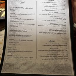 Menu Menu
