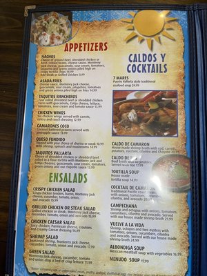 Menu photo 6 Vallarta Grill Oroville, CA