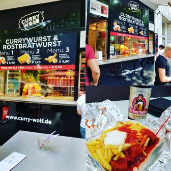 Curry Wolf - This was my first local meal. The people where great and curry wurst was interesting.  I liked the selection. - Curry Sausage Near Me - Berlin, BE