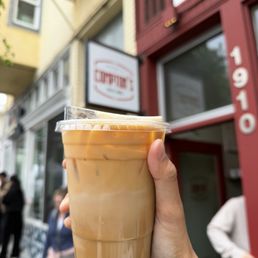 Iced vanilla oat latte Iced vanilla oat latte
