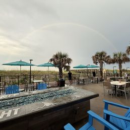 Fire table rainbow Fire table rainbow