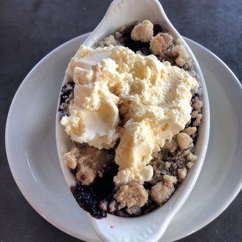 River's Edge Restaurant - Marion Berry Cobbler and ice cream. - Seafood Near Me - La Push, Washington River's Edge Restaurant - Marion Berry Cobbler and ice cream. - Seafood Near Me - La Push, Washington