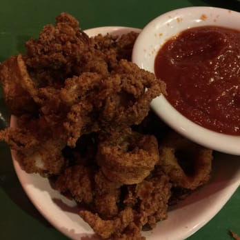 Dish - Calamari . Def fried in old ass oil. gross - American Near Me - La Canada Flintridge, California