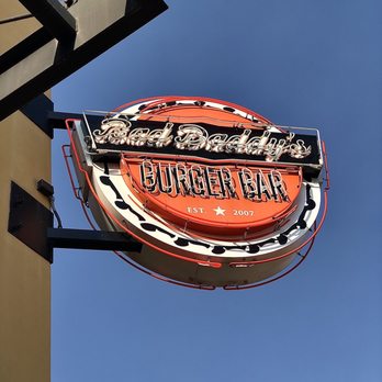 Bad Daddy's Burger Bar - Front sign - Burgers Near Me - Aurora, Colorado Bad Daddy's Burger Bar - Front sign - Burgers Near Me - Aurora, Colorado
