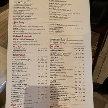 North Italia - Menu - Italian Near Me - Omaha, Nebraska