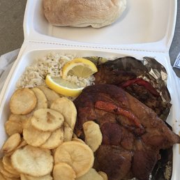 The pork chop special was special indeed