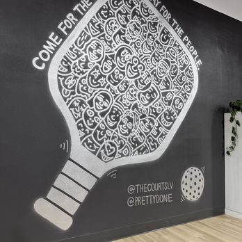 The Courts LV - Mural - Pickleball Near Me - Las Vegas, Nevada The Courts LV - Mural - Pickleball Near Me - Las Vegas, Nevada