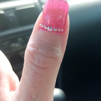 AMERICAN NAILS AND SPA - The pink eye really wanted - Nail Salons Near Me - Chico, California