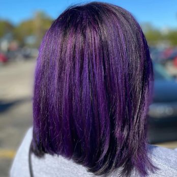 Shear Art Hair Studio - Beautiful purple locks! - Hair Salons Near Me - Cape Coral, Florida Shear Art Hair Studio - Beautiful purple locks! - Hair Salons Near Me - Cape Coral, Florida